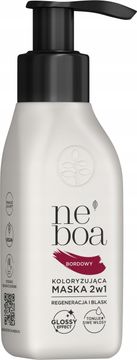 maska za kosu, boja, 2 u 1, bordo 100 ml