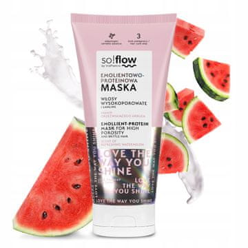 Flo BY VIS PLANTIS maska za kosu visoke poroznosti 200 ml