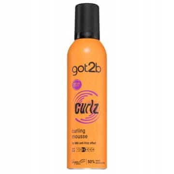 got2b Curlz pjena za kovrčavu kosu 250 ml
