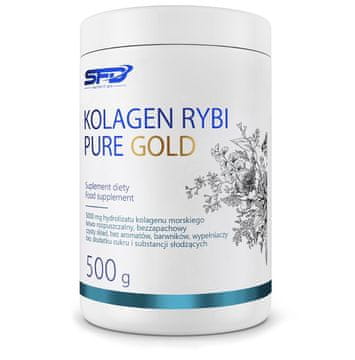 SFD Riblji kolagen Čisti zlatni prah KOŽA KOSA NOKTI 500 g 1 kom.