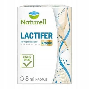 Naturell Lactifer Lactoferrin kapi za imunitet 8 ml 1 kom.
