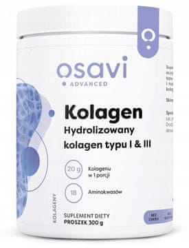 Osavi hidrolizirani kolagen, tip I i III, prah 600 g 1 kom.