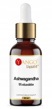 Yango Ashwagandha 10% s anolidima kapi 30 ml 1 kom.