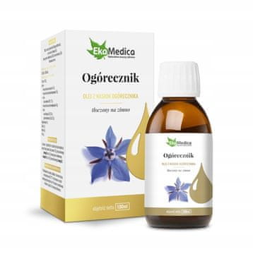 EkaMedica hladno prešano ulje sjemenki boražine 100 ml 1 kom.