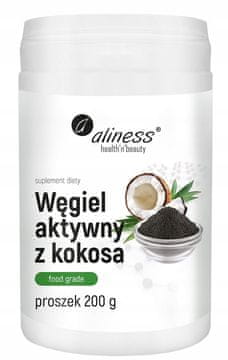 Aliness aktivni ugljen u prahu 200 g bez glutena bez šećera 1 kom.
