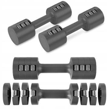 Spokey Podesivi utezi 2x 2,5 kg MULTIBELL 1 kom.