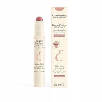 Embryolisse 3-u-1 boja u stiku, ružičasta, nude 2,5 g