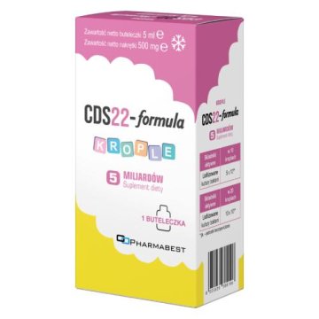 PharmaBest CDS22-formula kapi 5 milijardi liofiliziranih bakterijskih kultura za djecu, 5 ml