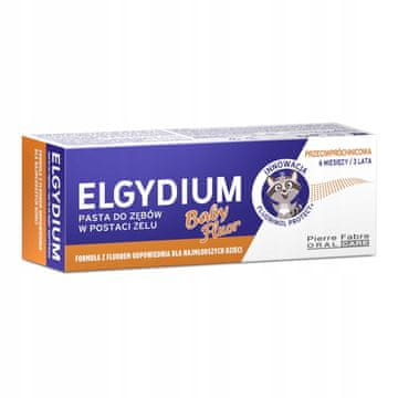 ELGYDIUM Baby Fluor gel pasta za zube za djecu do 3 godine 30 ml