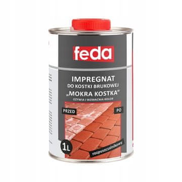 Feda impregnacija za popločavanje mokra kocka 1 l 1 kom.