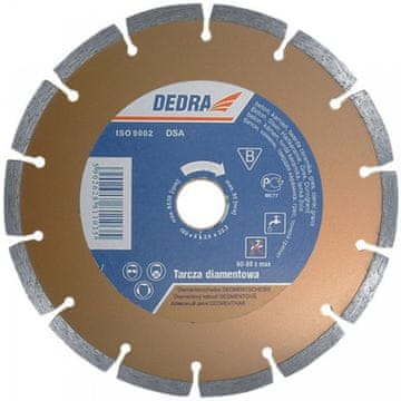 DEDRA DIJAMANTNA PLOČA ZA REZANJE I BRUŠENJE 115 mm/22,2 mm H1106 1 kom.