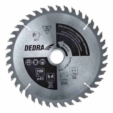 DEDRA Rezna ploča za drvo 60z 185 x 20 mm H18560 1 kom.