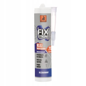 Dragon Fix Strong tekuće ljepilo za montažu noktiju bezbojno 280 ml 1 kom.