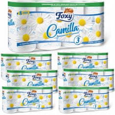 Foxy Camilla Camomile toaletni papir 8 rola 3 sloja 1 kom.