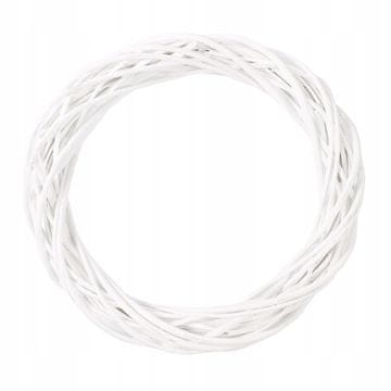 Tin Tours vijenac od pruća 40 cm bijeli 1 kom.