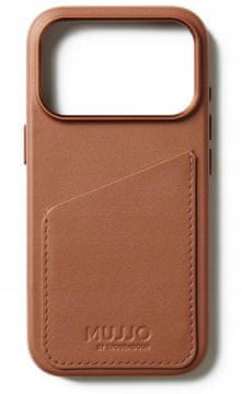 Mujjo maskica za Apple iPhone 17 Pro smeđa 1 kom.