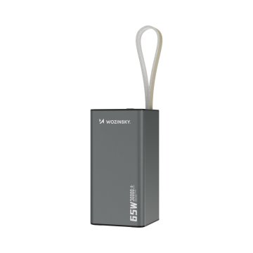 WOZINSKY Powerbank 30000 mAh za prijenosno računalo 65W 3 izlaza Power Delivery 1 kom.