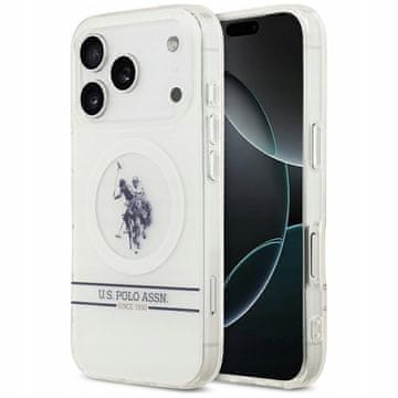 US Polo maskica za iPhone 17 Pro, za MagSafe, Čvrsto kućište, maskica za ove 1 kom.