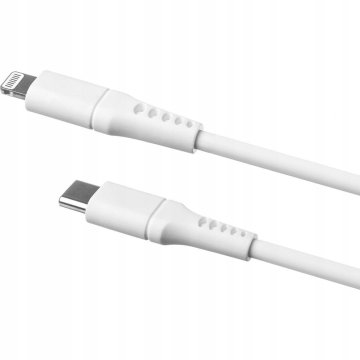 FIXED Kabel za iPhone fiksni USB-C Lightning 1,2 m 60 W MFi 1 kom.