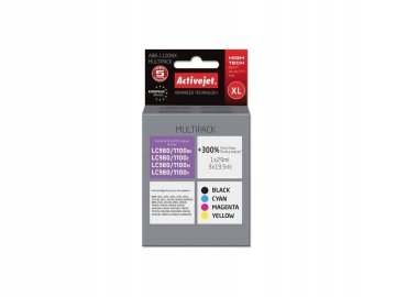 ActiveJet tinta za Brother crna, crvena, plava 1 kom.