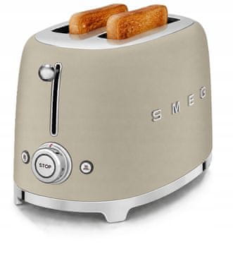 Smeg TSF01MLMEU Toster Moonlight Beige 1 kom.