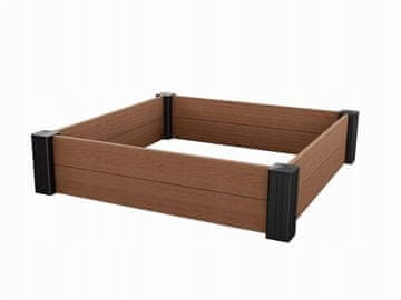 KETER Vista Modular 359 L smeđi vrtni rub 1 kom.