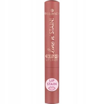 Essence Line n' Stain! Tattoo Lip olovka za usne u nijansi 02 Must Have Brown