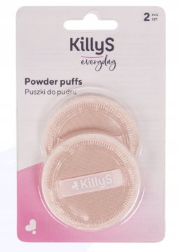 KillyS Svakodnevne pufnice za puder 2 kom.