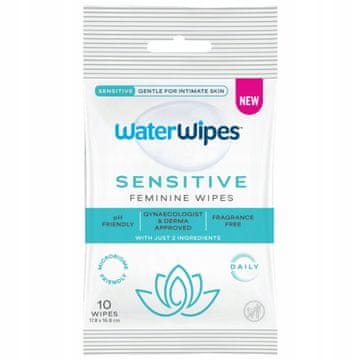 WaterWipes Sensitive vlažne maramice za intimnu higijenu 10 kom.