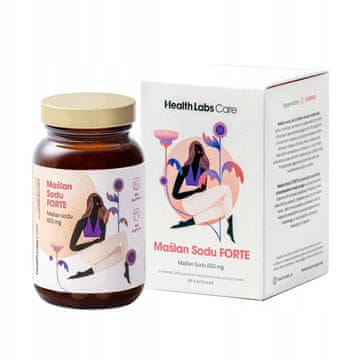 Health Labs Care HealthLabs natrijev butirat Forte 600 mg 60 kapsula