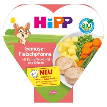 HiPP Večera s povrćem, krumpirom i svinjskim kareom od 12 mjeseci 250 g