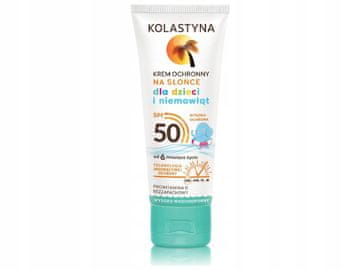 kolastyna Zaštitna krema za djecu i bebe, vodootporna SPF 50, 75 ml