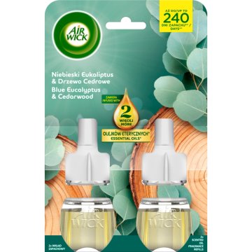 Air wick Electric punjenje plavi eukaliptus i cedrovina 2x19 ml