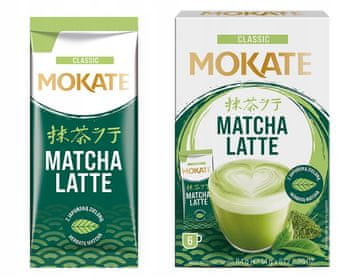 MOKATE Matcha LATTE CLASSIC japanski čaj u prahu 6 vrećica