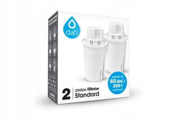 DAFI Classic filteri za vodu, standardni, 60 dana/300 L ukusne vode, 2 kom.