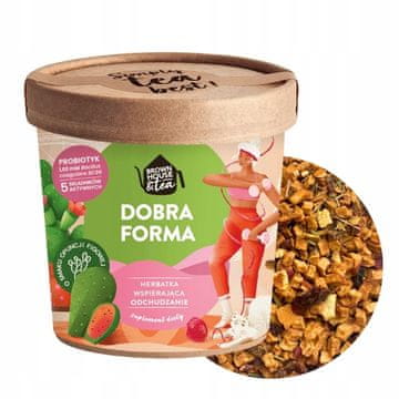 Brown House & Tea voćni čaj od lisnatog voća 60 g