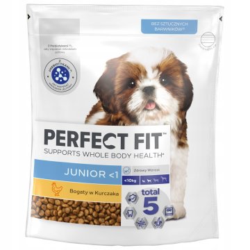 Perfect fit Junior suha hrana za štence s piletinom 825 g 1 kom.