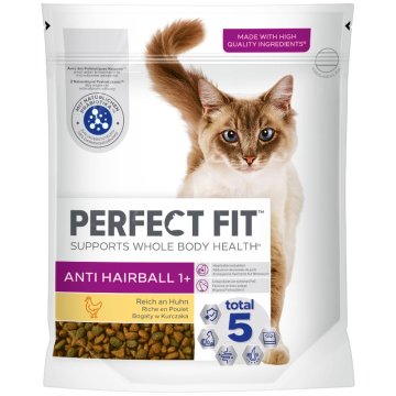 Perfect fit hrana za mačke protiv stvaranja dlačnih kuglica s piletinom 750 g 1 kom.