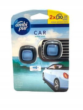 Ambi Pur osvježivač zraka za automobil, Ocean Mist 2 x 2 ml