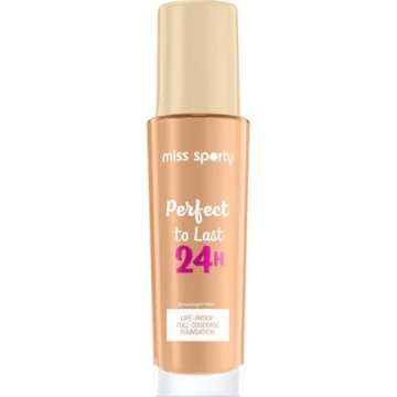 miss sporty Perfect To Last 24H podloga za lice s mirisom vanilije 160 30 ml
