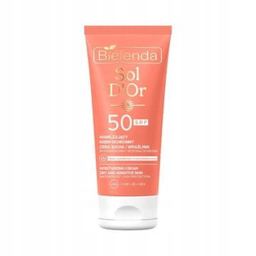 Bielenda Sol D'Or hidratantna krema za tijelo, SPF 50, vodootporna 50 ml