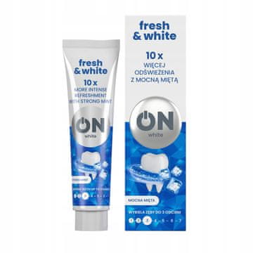 WHITE ON pasta za zube Fresh & White, jaka menta 75 ml
