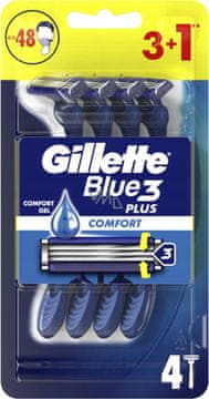 Gillette Blue 3 PLUS COMFORT 3+1 britvica za jednokratnu upotrebu