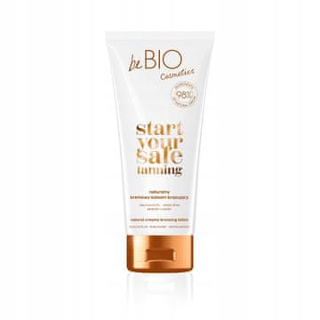 BE COSMETICS Start Your Safe Tanning losion za tijelo, za bronziranje, 200 ml
