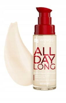 cjelodnevni tekući puder za lice, br. 501 Ivory 30 ml