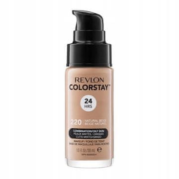 Revlon ColorStay tekući puder za masnu i mješovitu kožu, nijansa 220 Natural Beige Pompk 30 ml