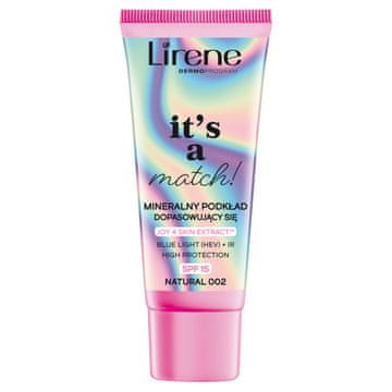 Lirene It's a Match Natural 002 puder za lice 30 ml SPF 11-20