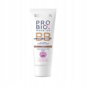 Soraya Probio Make-Up BB krema za lice, SPF 15, prebiotik, br. 02; 30 ml