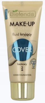 Bielenda Make-Up Academie Cover fluid za lice, prekrivni, br. 2 bež 30 g
