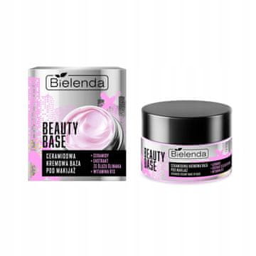 Bielenda Beauty Base podloga za šminku, ceramid, kremasta 50 ml